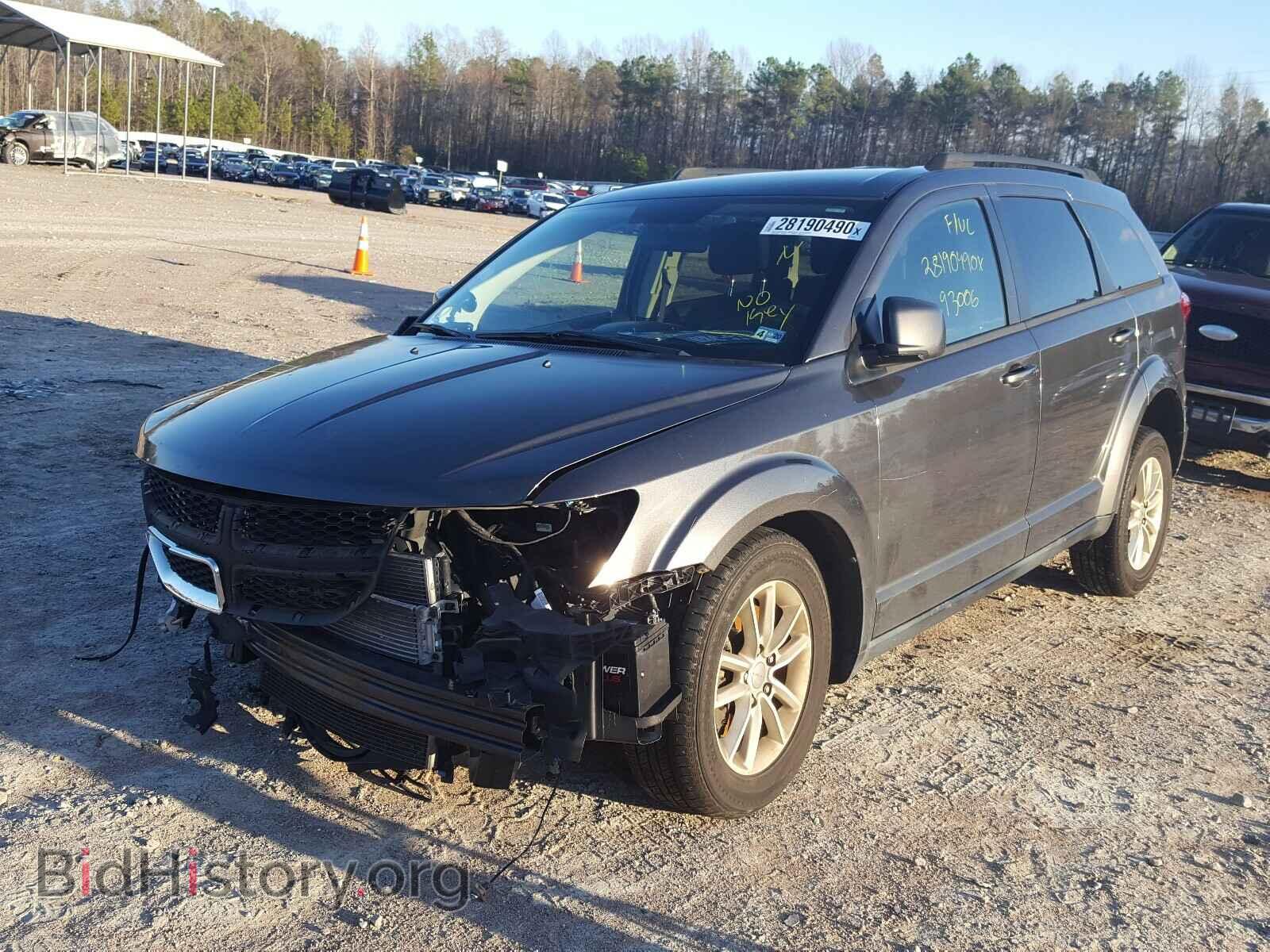 2014 DODGE JOURNEY SX - VIN: 3C4PDCBB3ET180734 - Фото 2