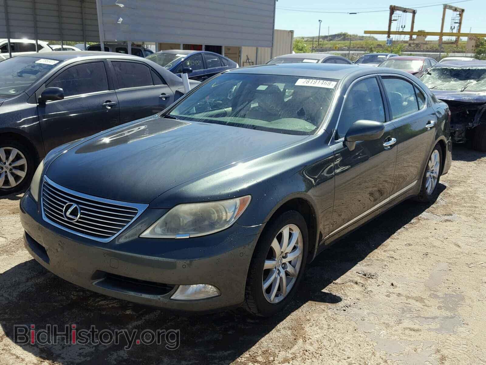 2007 LEXUS LS460 - VIN: JTHGL46FX75016873 - Фото 2