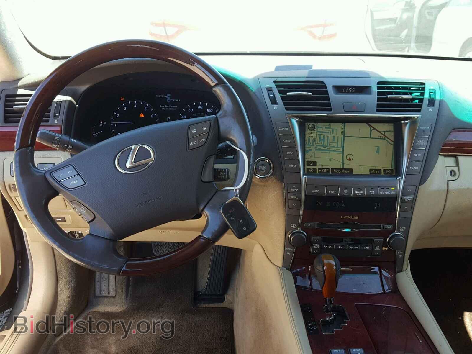 2007 LEXUS LS460 - VIN: JTHGL46FX75016873 - Фото 9