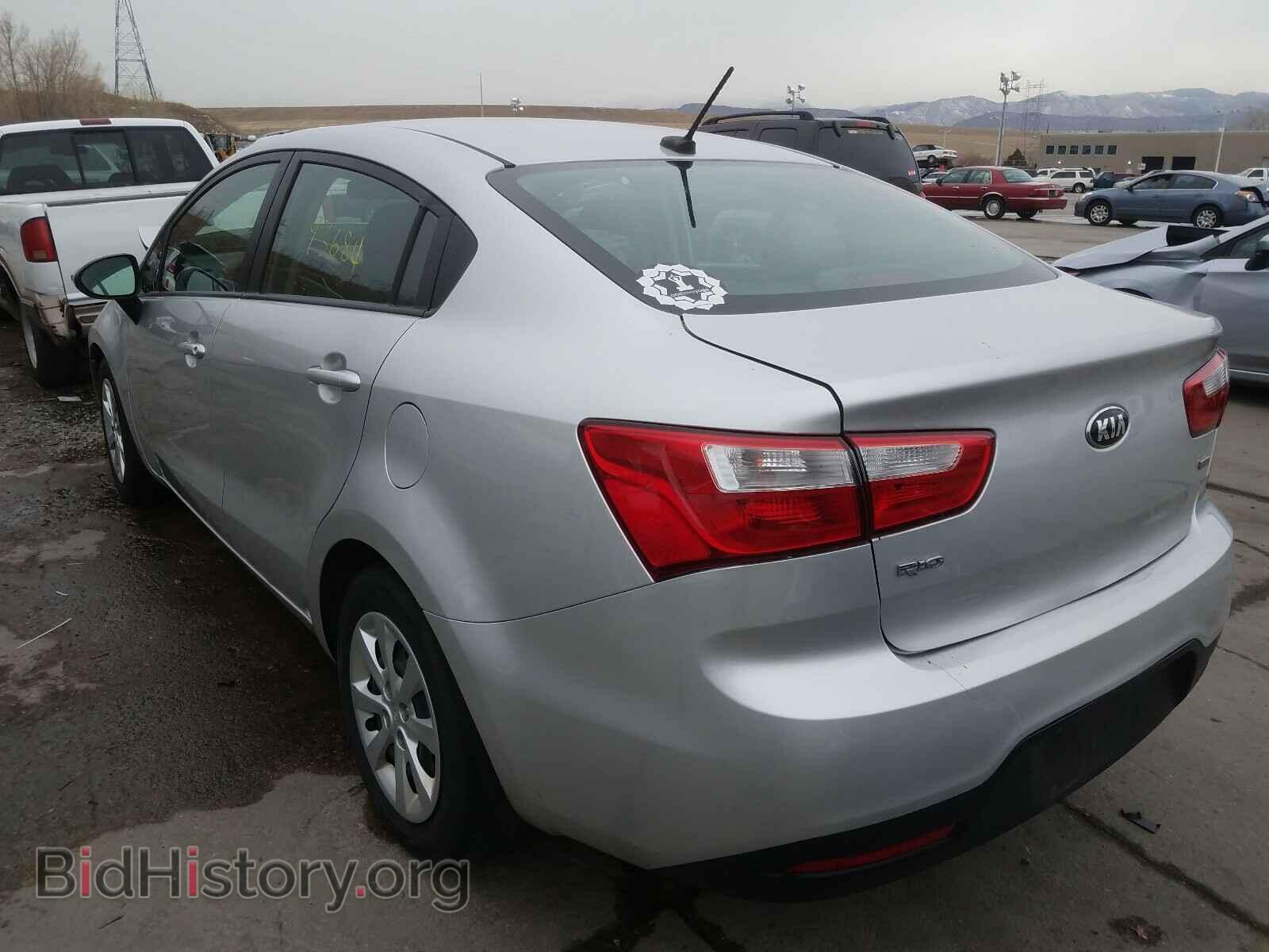 2014 KIA RIO - VIN: KNADM4A3XE6361890 - Фото 3