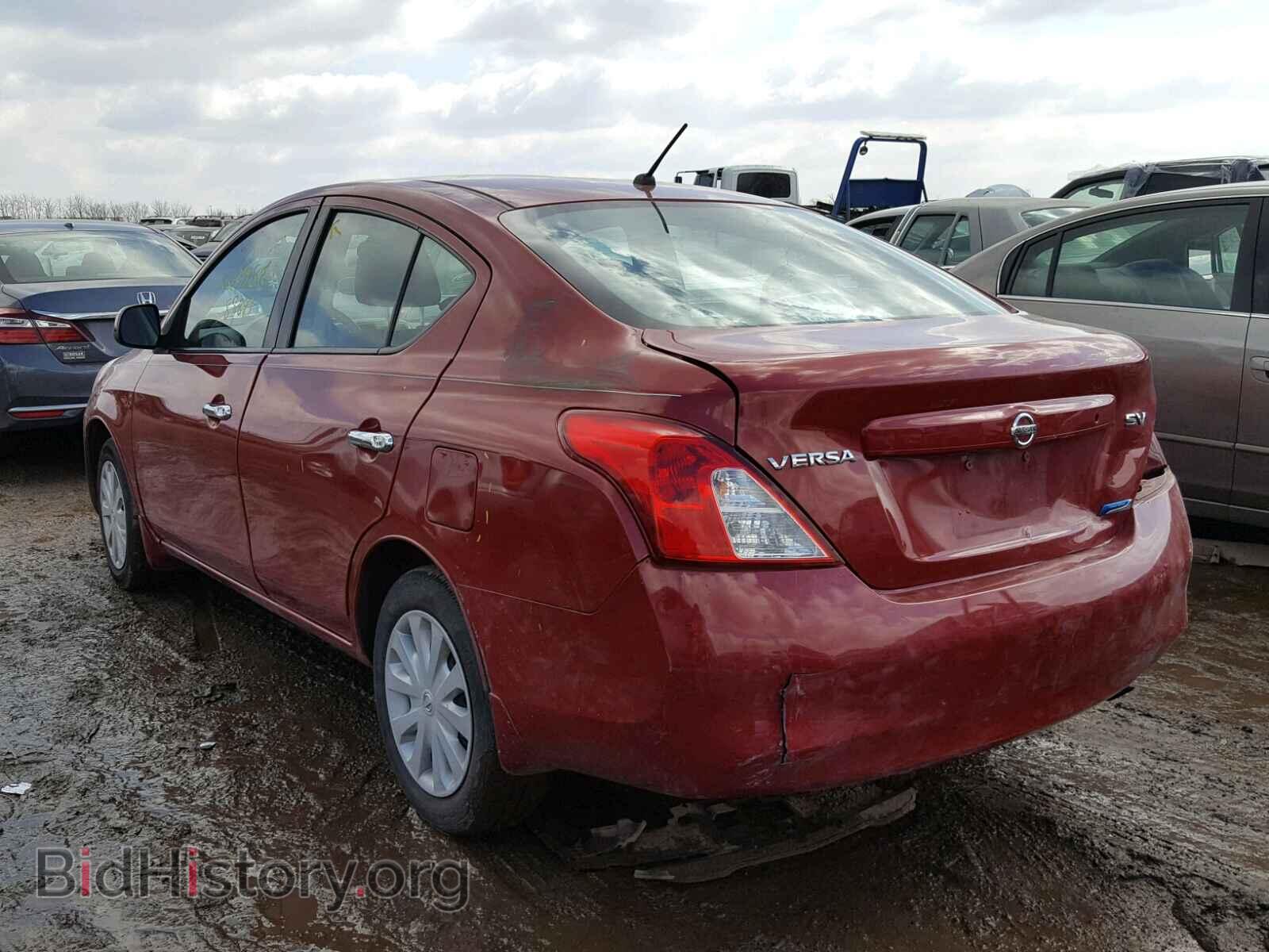 2012 NISSAN VERSA - VIN: 3N1CN7AP4CL939102 - Фото 3