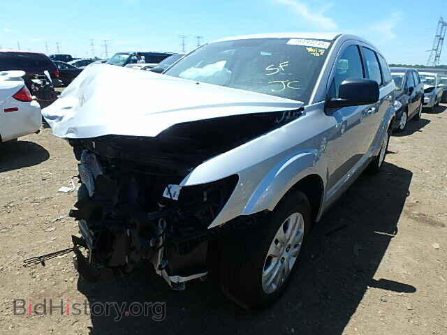 2013 DODGE JOURNEY - VIN: 3C4PDCAB7DT722868 - Фото 2