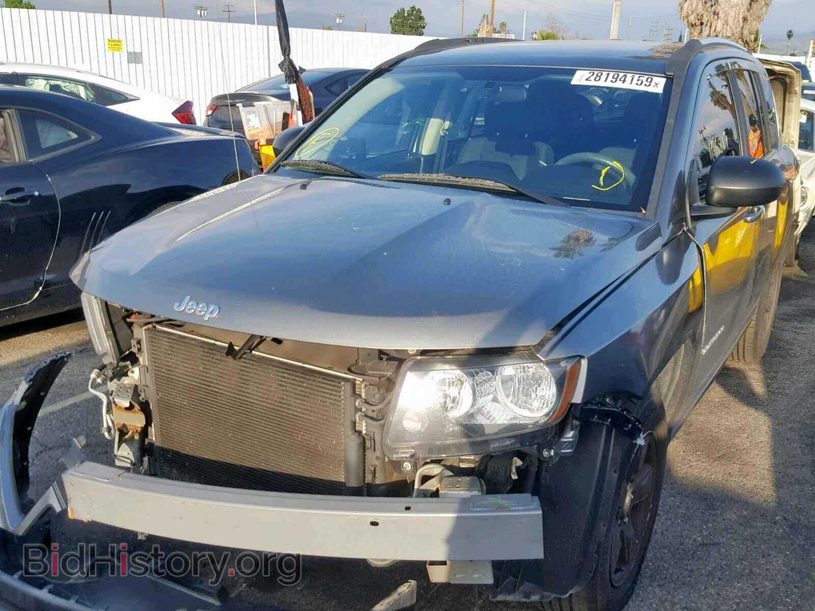 2014 JEEP COMPASS SP - VIN: 1C4NJCBA0ED523951 - Фото 2