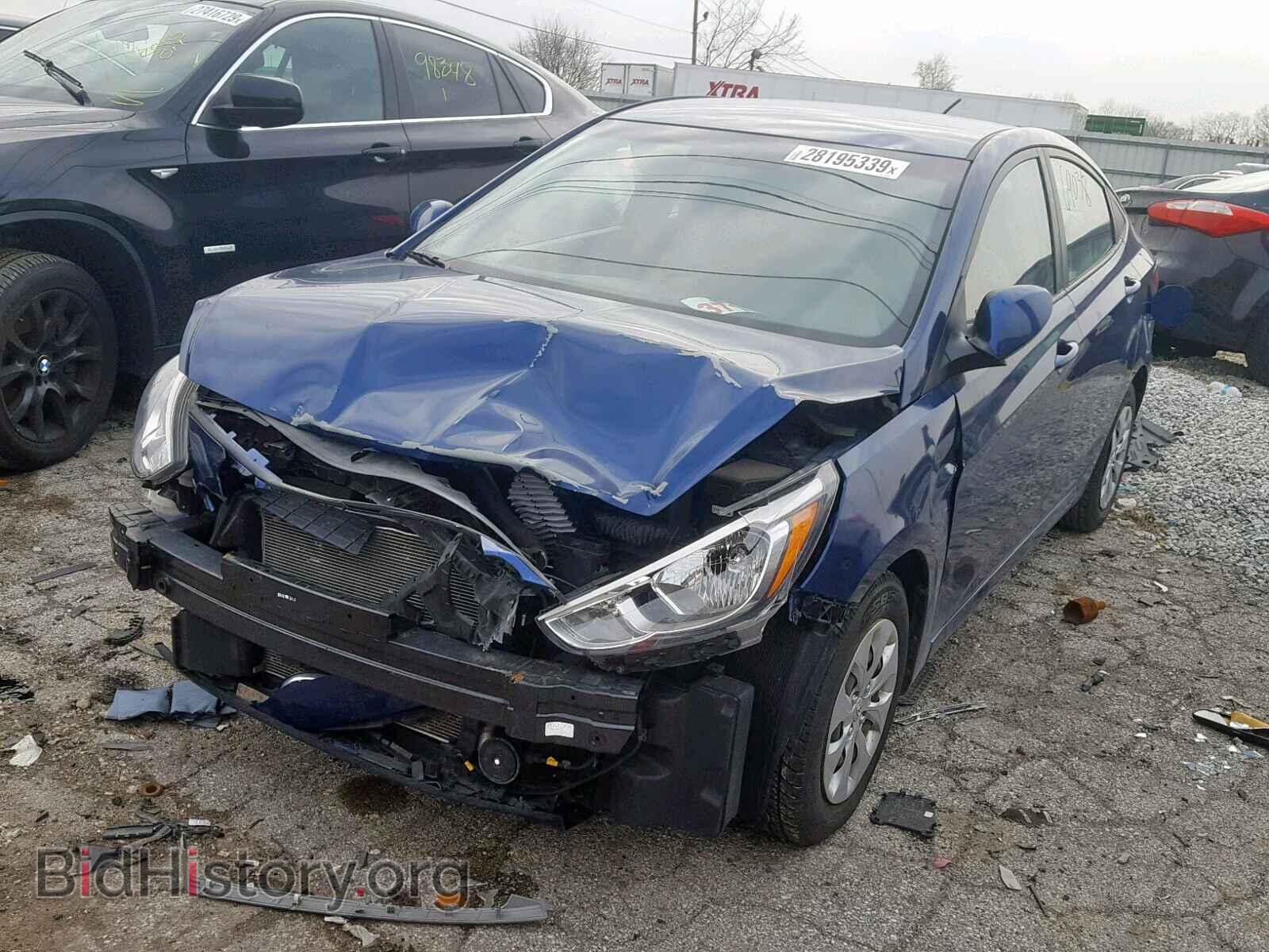 2016 HYUNDAI ACCENT - VIN: KMHCT4AE2GU002952 - Фото 2
