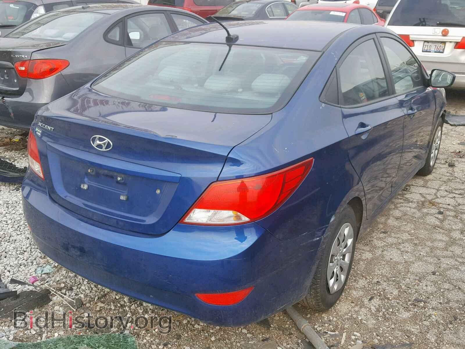 2016 HYUNDAI ACCENT - VIN: KMHCT4AE2GU002952 - Фото 4