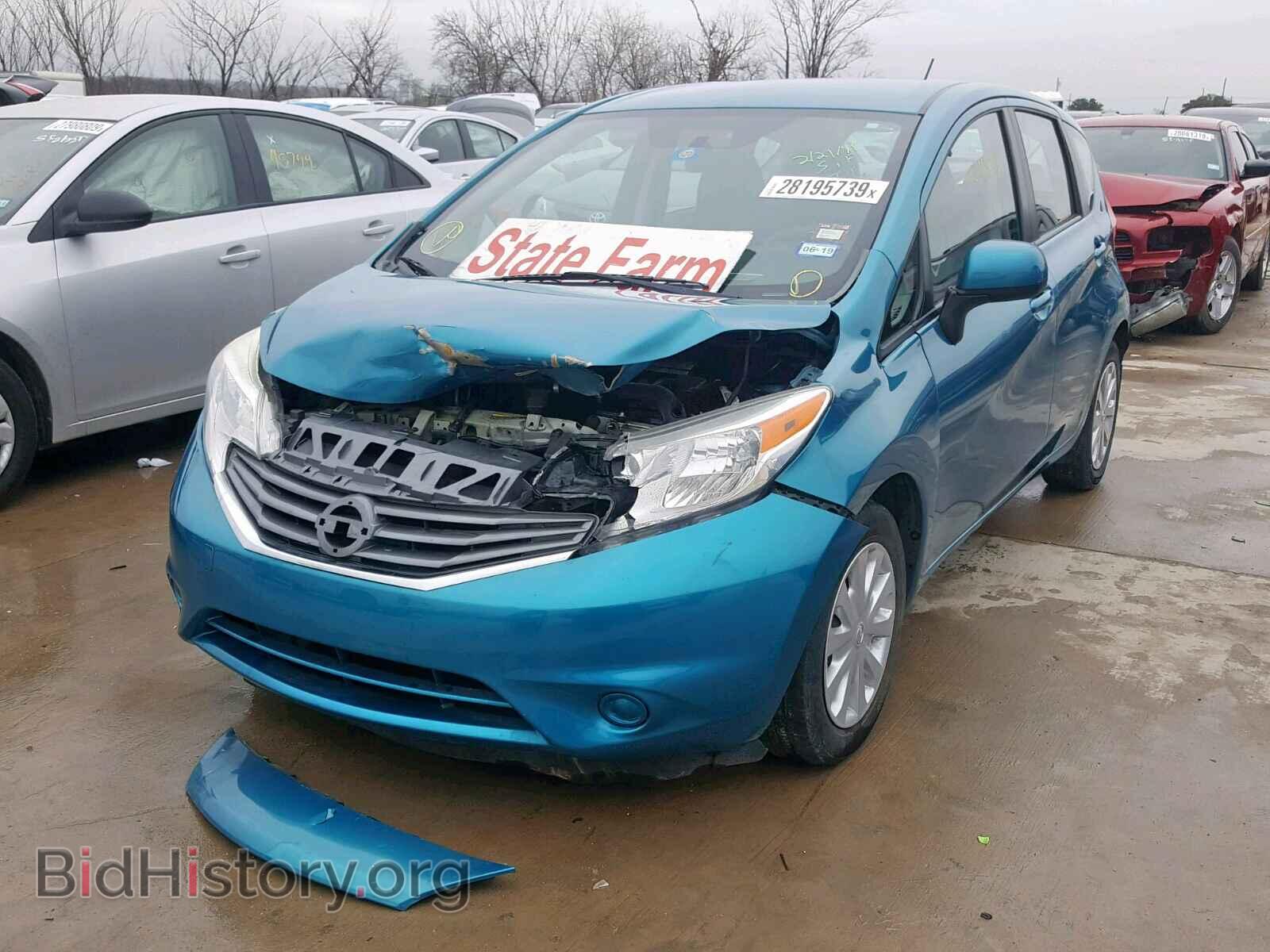 2014 NISSAN VERSA - VIN: 3N1CE2CP7EL362701 - Photo 2