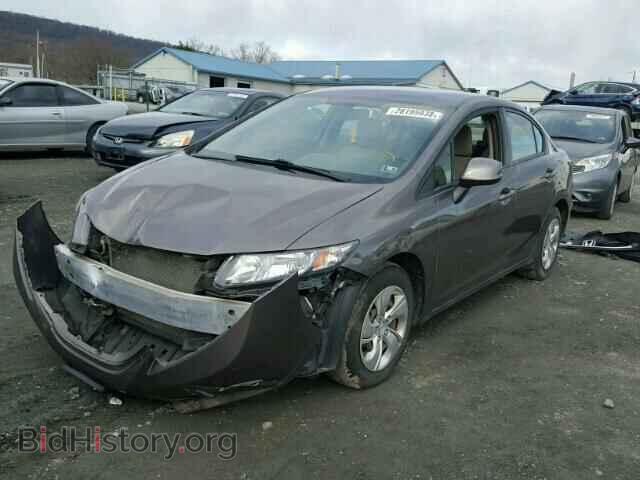 2013 HONDA CIVIC - VIN: 19XFB2F54DE244671 - Фото 2