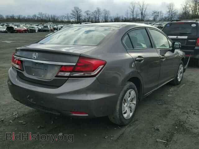 2013 HONDA CIVIC - VIN: 19XFB2F54DE244671 - Фото 4