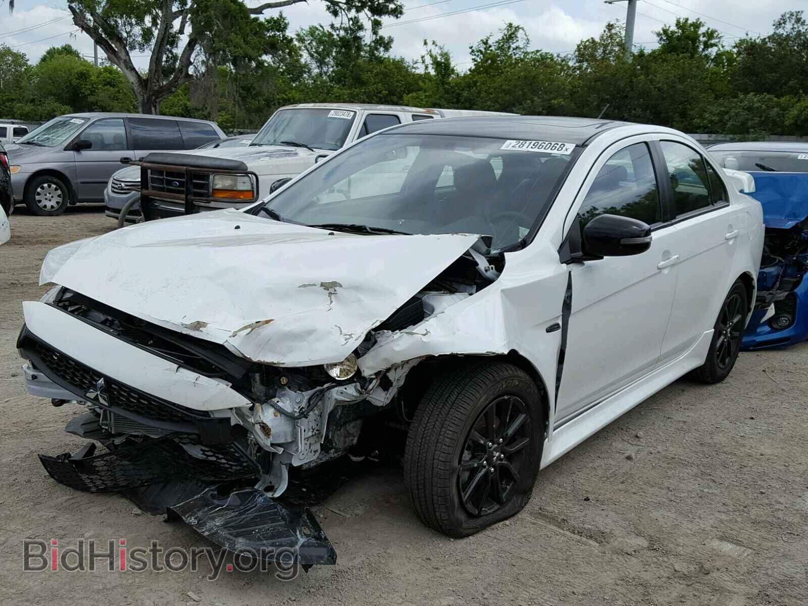 2017 MITSUBISHI LANCER - VIN: JA32U2FU6HU014474 - Фото 2