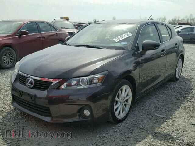 2012 LEXUS CT 200 - VIN: JTHKD5BH5C2097362 - Фото 2