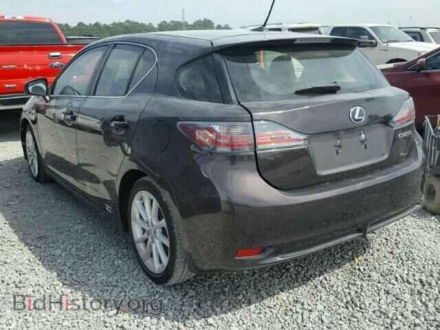 2012 LEXUS CT 200 - VIN: JTHKD5BH5C2097362 - Фото 3