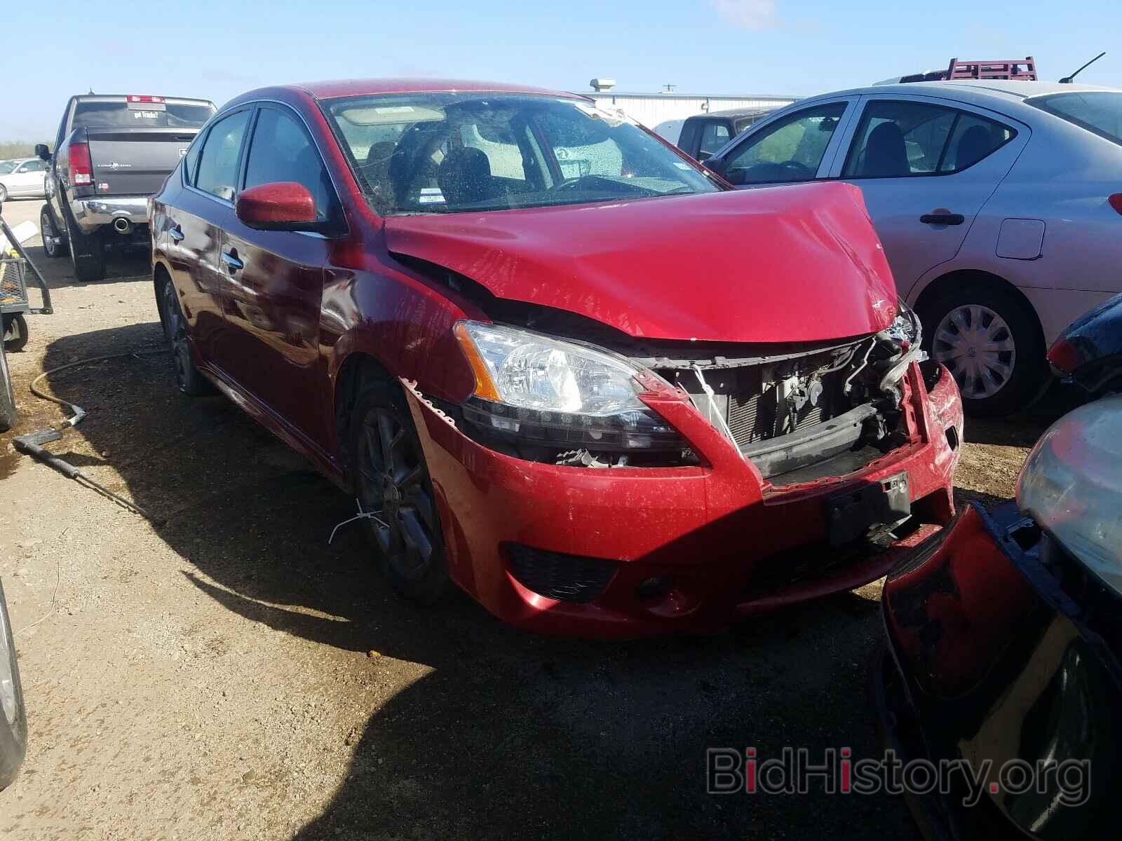 Photo 3N1AB7AP3EL615013 - NISSAN SENTRA 2014