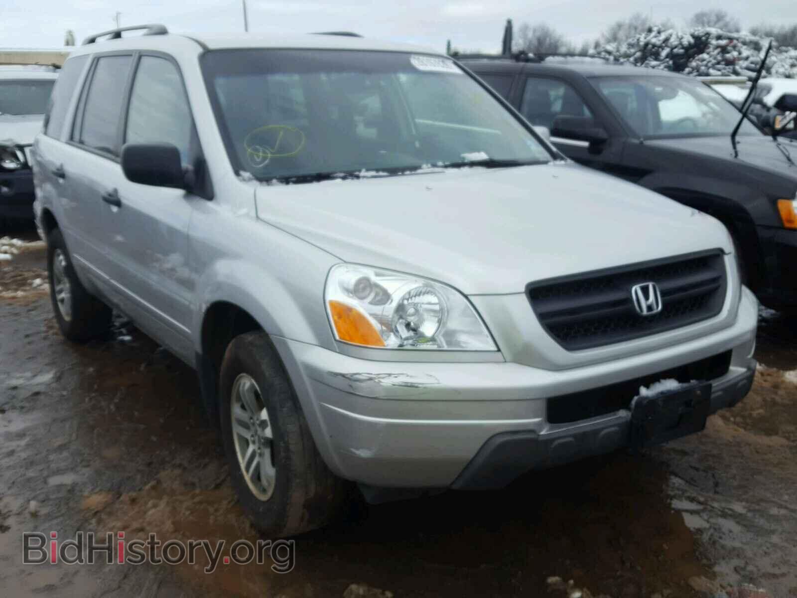 Photo 5FNYF18455B060878 - HONDA PILOT 2005