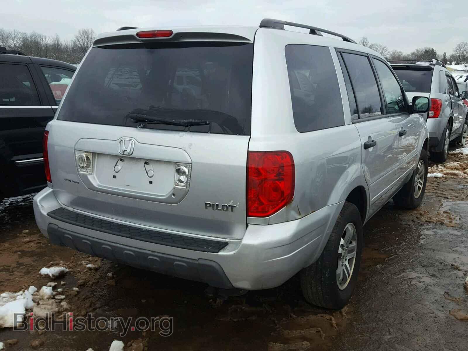 2005 HONDA PILOT - VIN: 5FNYF18455B060878 - Фото 4