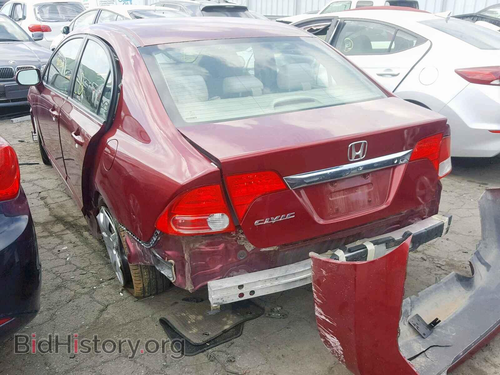 2009 HONDA CIVIC LX - VIN: 19XFA16549E047066 - Фото 3