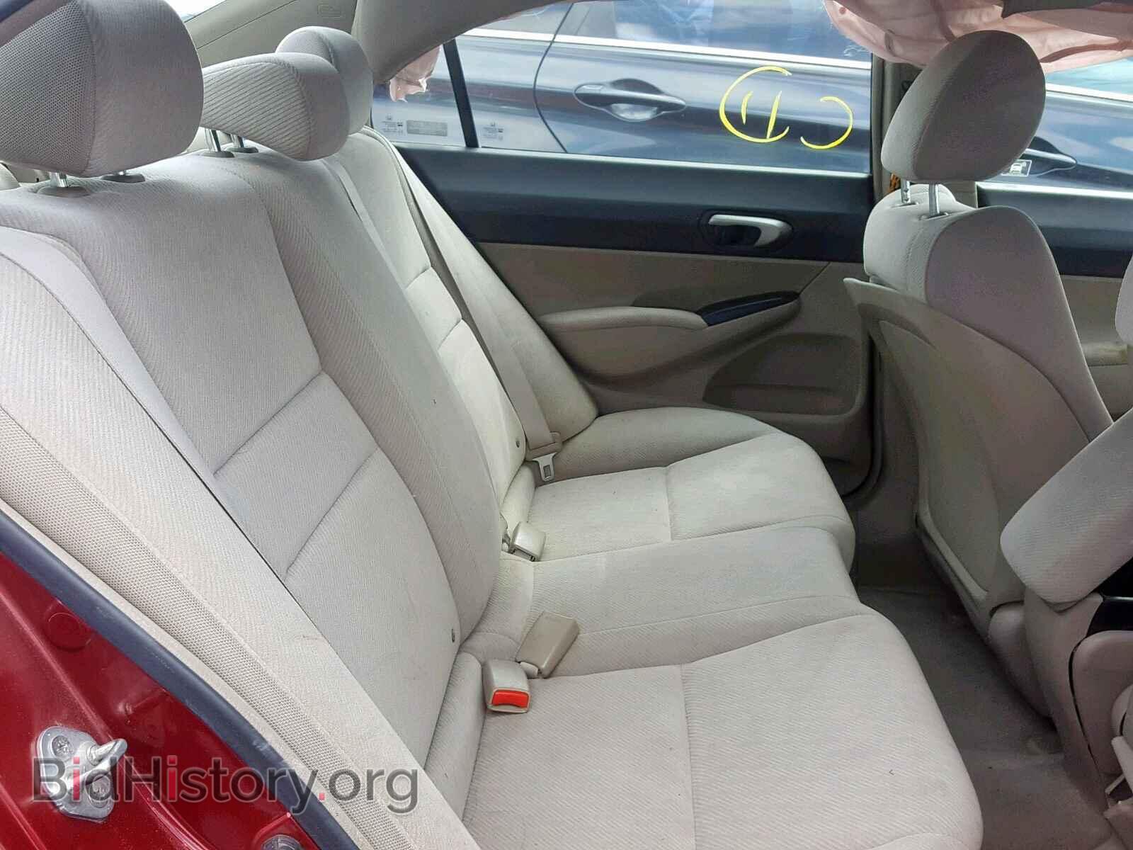 2009 HONDA CIVIC LX - VIN: 19XFA16549E047066 - Фото 6
