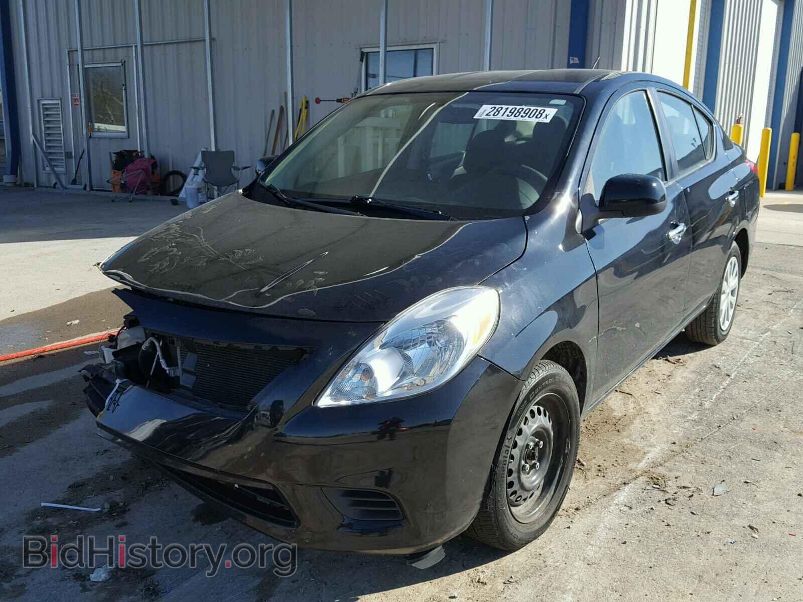2012 NISSAN VERSA - VIN: 3N1CN7AP1CL859403 - Фото 2