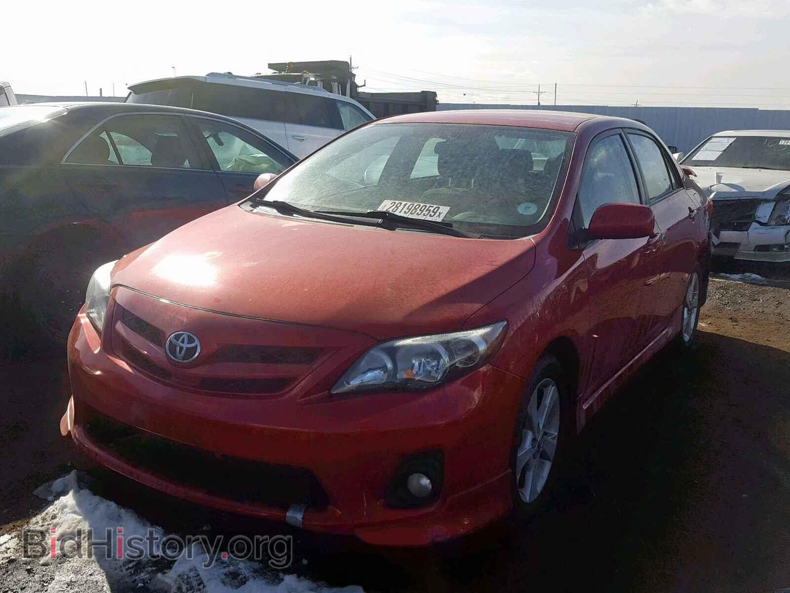 2013 TOYOTA COROLLA BA - VIN: 5YFBU4EE4DP106259 - Фото 2