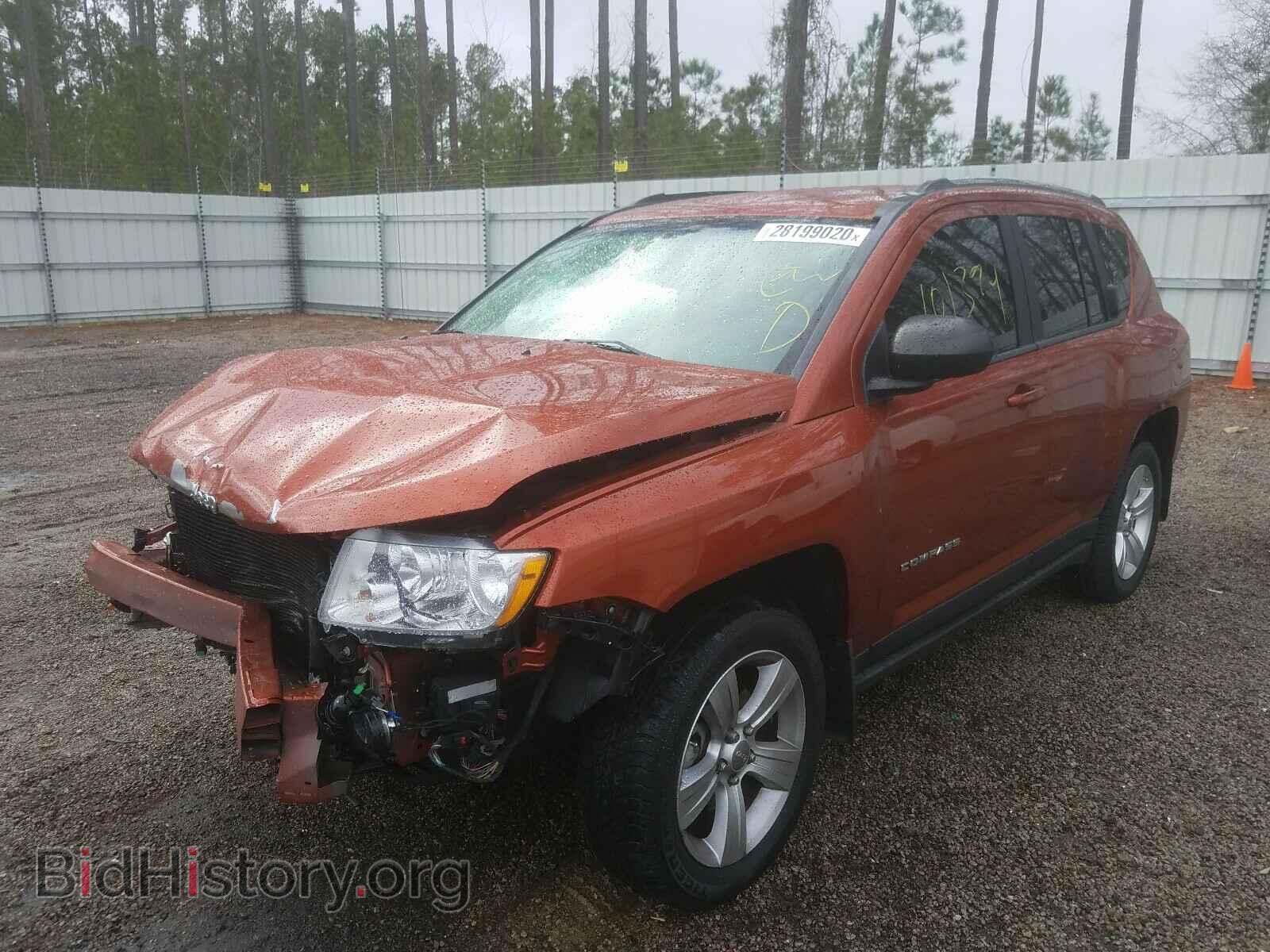 2012 JEEP COMPASS - VIN: 1C4NJCBAXCD610043 - Фото 2