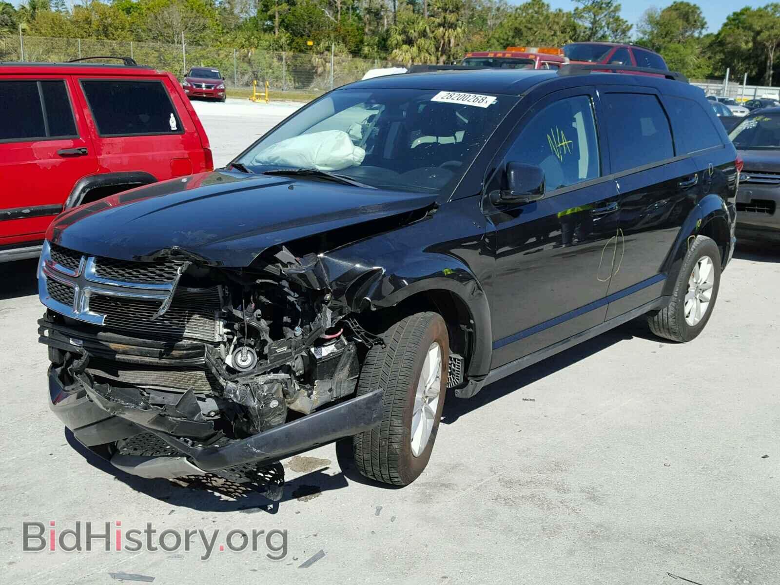 2013 DODGE JOURNEY - VIN: 3C4PDCBG7DT542722 - Фото 2