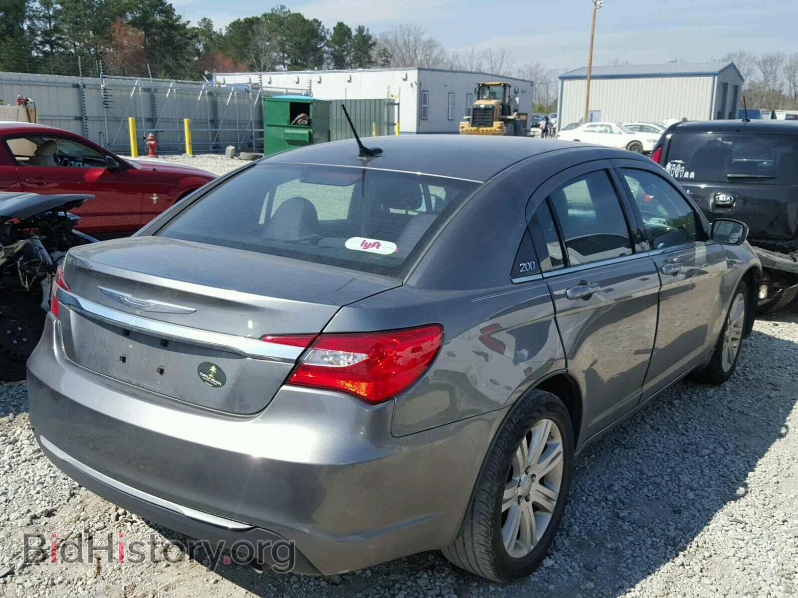 2013 CHRYSLER 200 - VIN: 1C3CCBBB1DN593444 - Фото 4