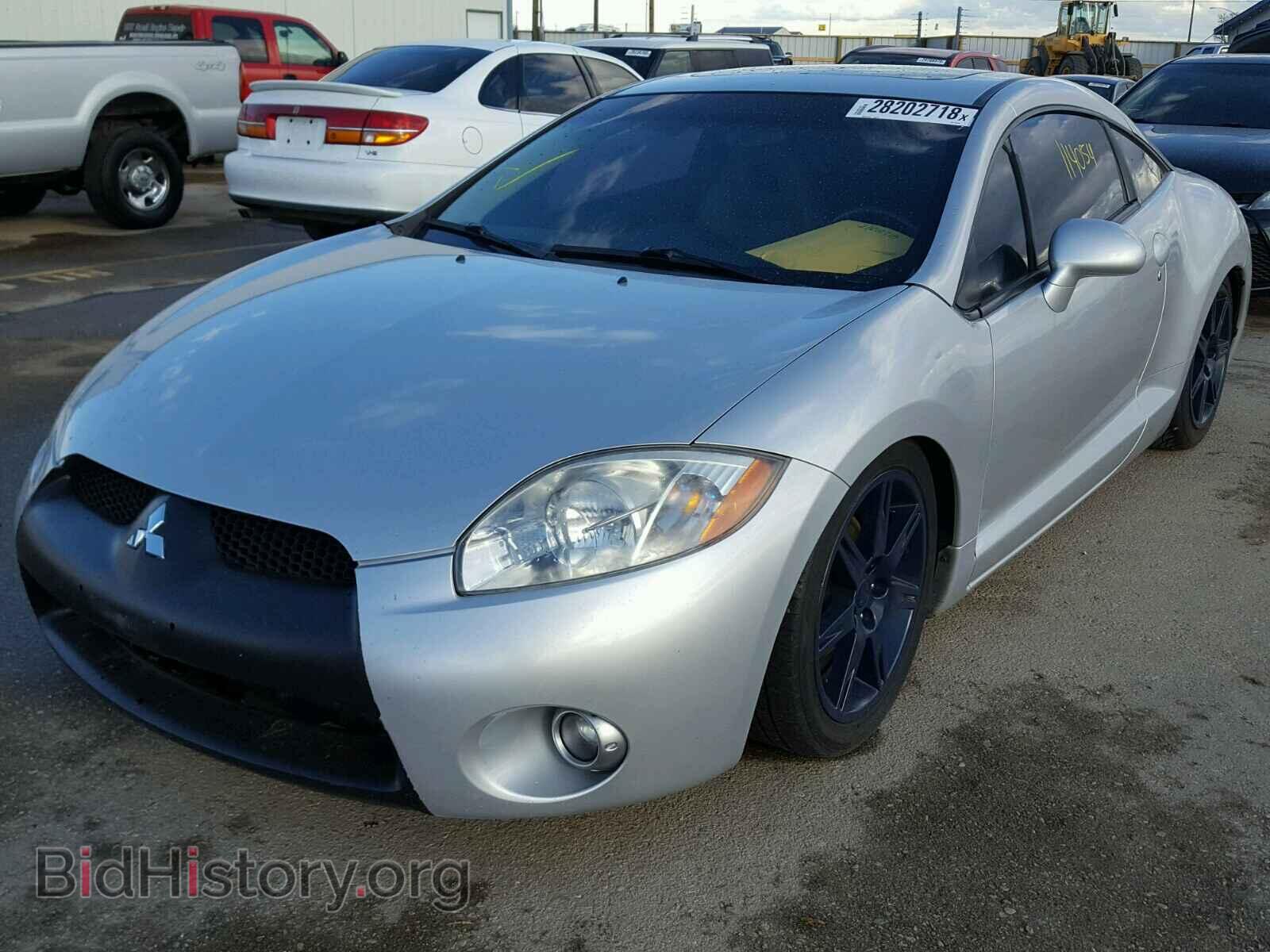 2007 MITSUBISHI ECLIPSE - VIN: 4A3AK34T47E068526 - Фото 2