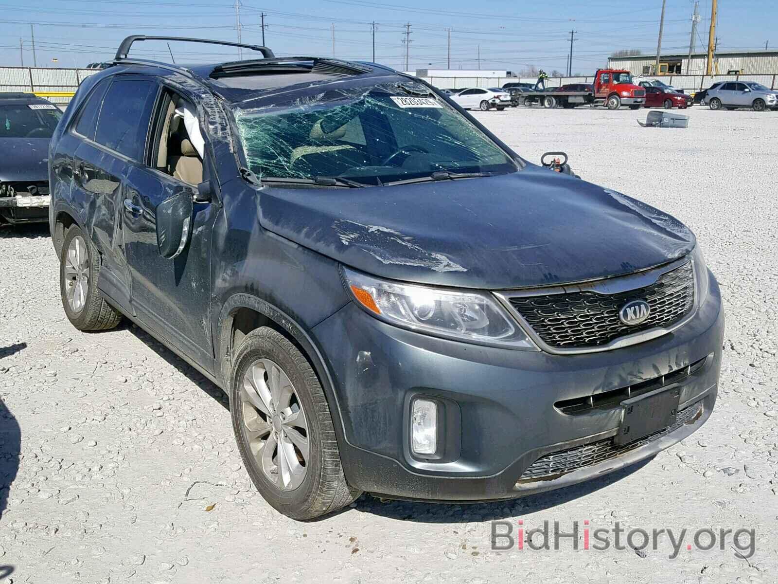 Photo 5XYKU4A78EG433437 - KIA SORENTO EX 2014