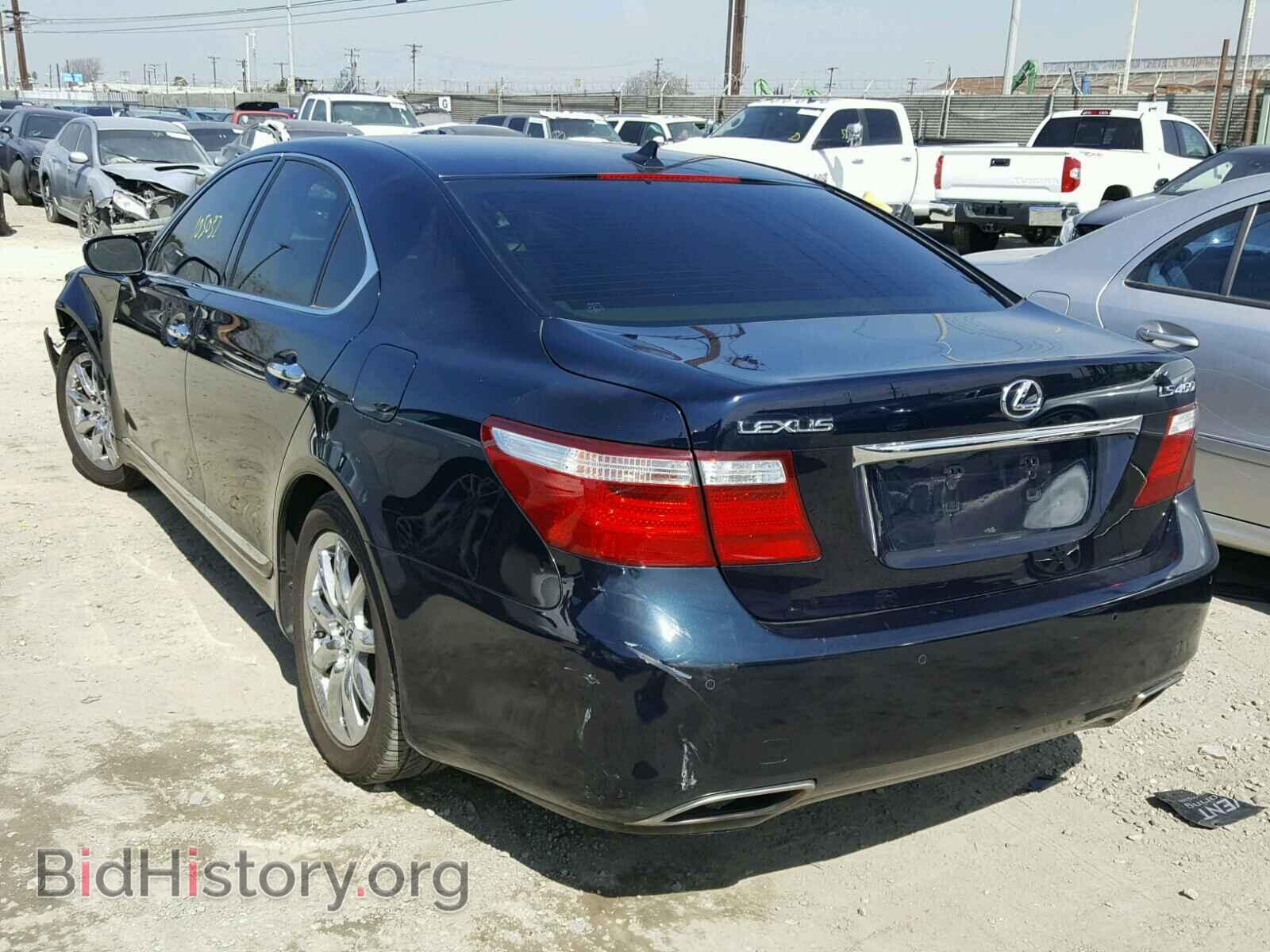 2007 LEXUS LS460 - VIN: JTHBL46F275049120 - Фото 3