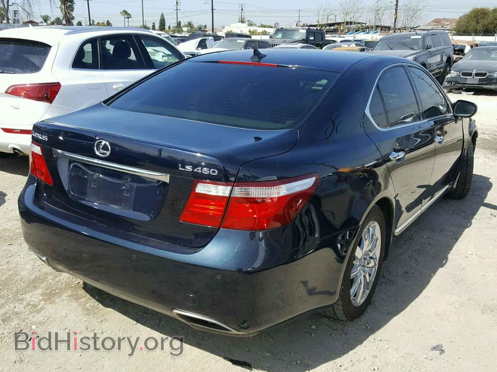 2007 LEXUS LS460 - VIN: JTHBL46F275049120 - Фото 4