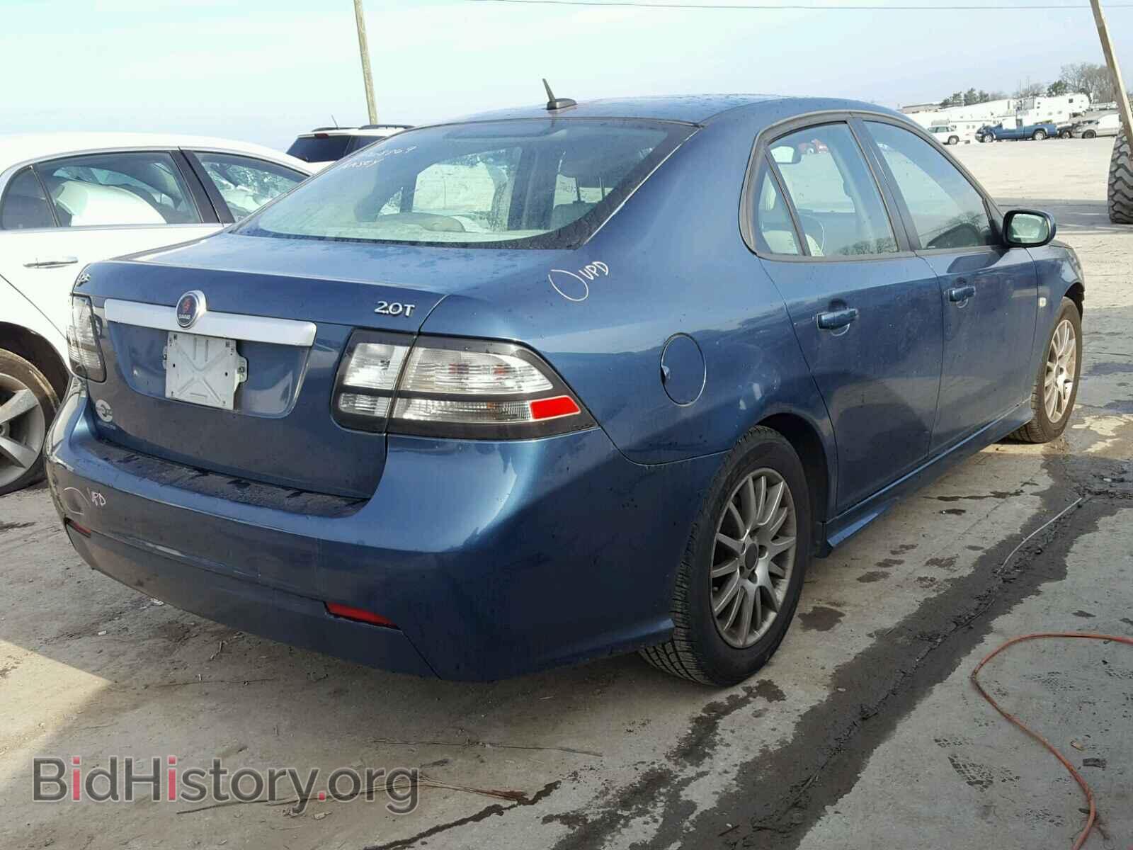 2008 SAAB 9 3 - VIN: YS3FB49Y581111193 - Фото 4