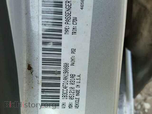 2010 DODGE AVENGER - VIN: 1B3CC4FD1AN190080 - Photo 10