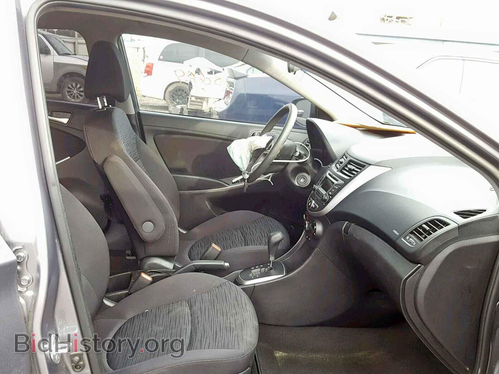 2017 HYUNDAI ACCENT - VIN: KMHCT5AE5HU325433 - Фото 5