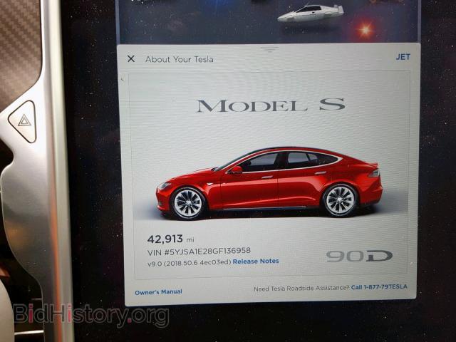 2016 TESLA MODEL S - VIN: 5YJSA1E28GF136958 - Photo 8