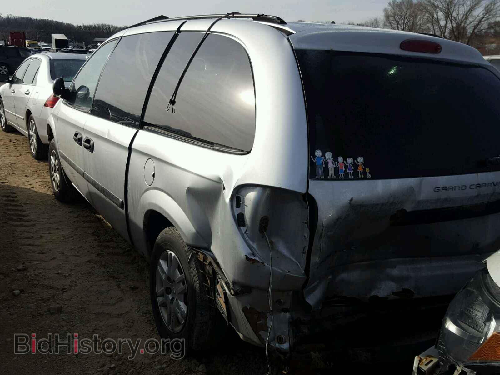 2007 DODGE CARAVAN - VIN: 1D4GP24R37B209197 - Фото 3