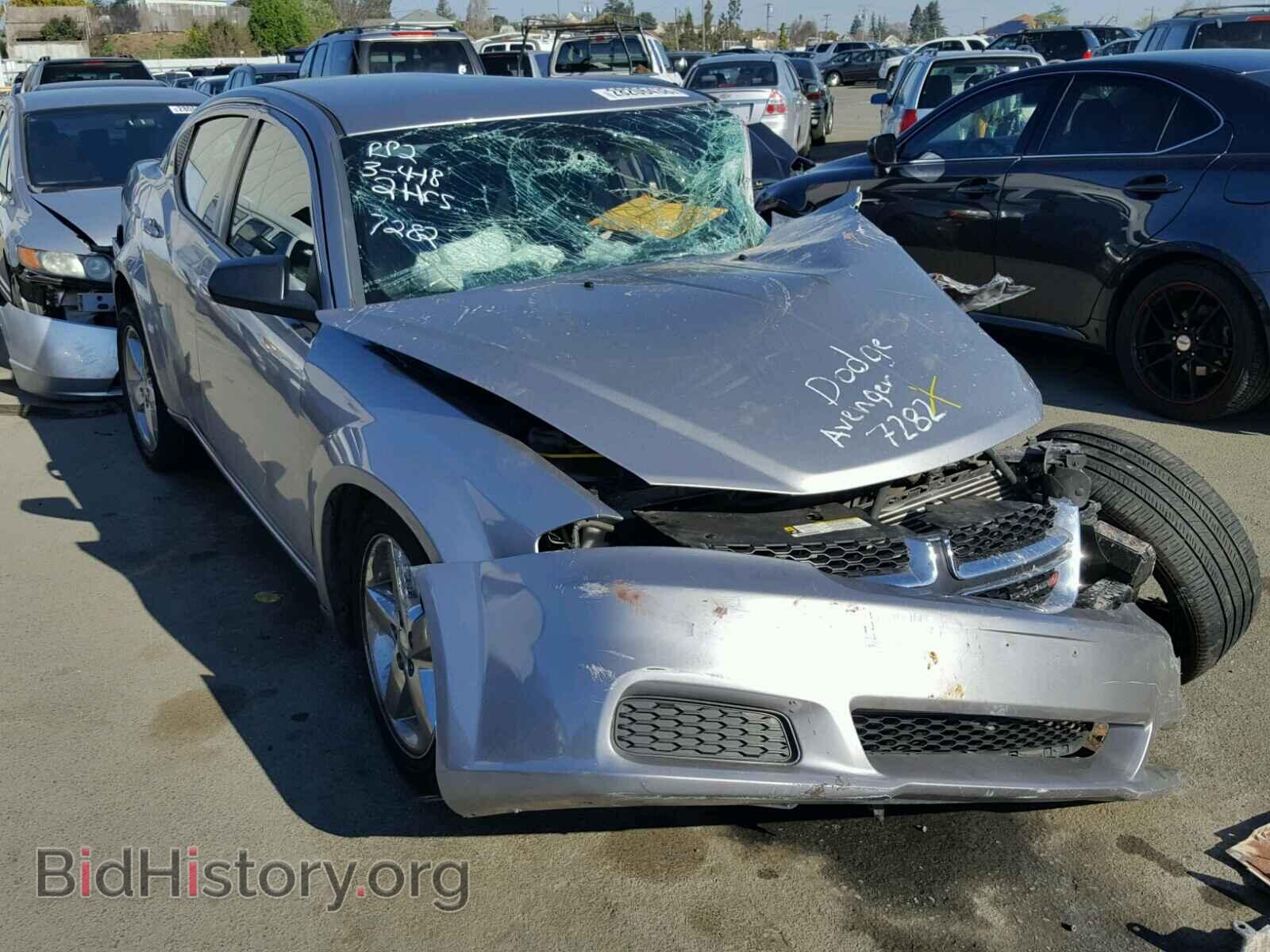 Фотография 1C3CDZAB8DN537282 - DODGE AVENGER 2013
