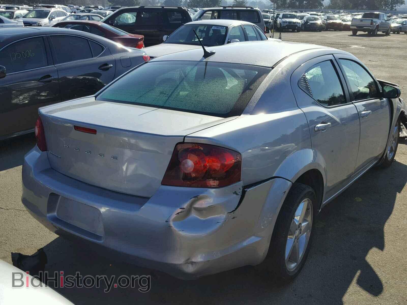 2013 DODGE AVENGER - VIN: 1C3CDZAB8DN537282 - Фото 4