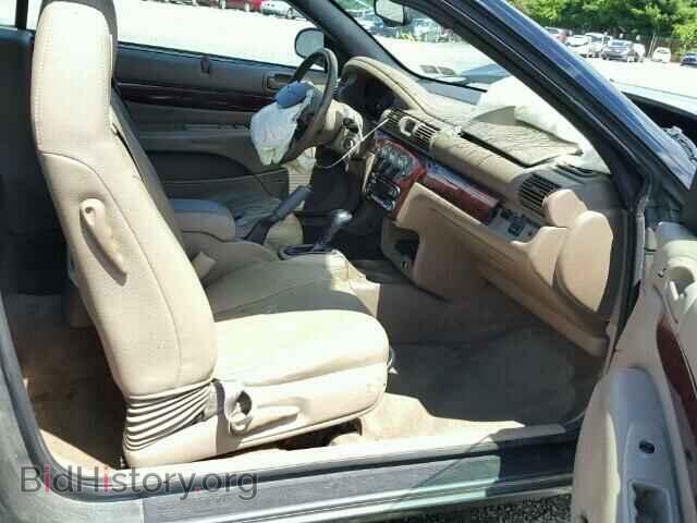2001 CHRYSLER SEBRING - VIN: 1C3EL55U81N687744 - Фото 5