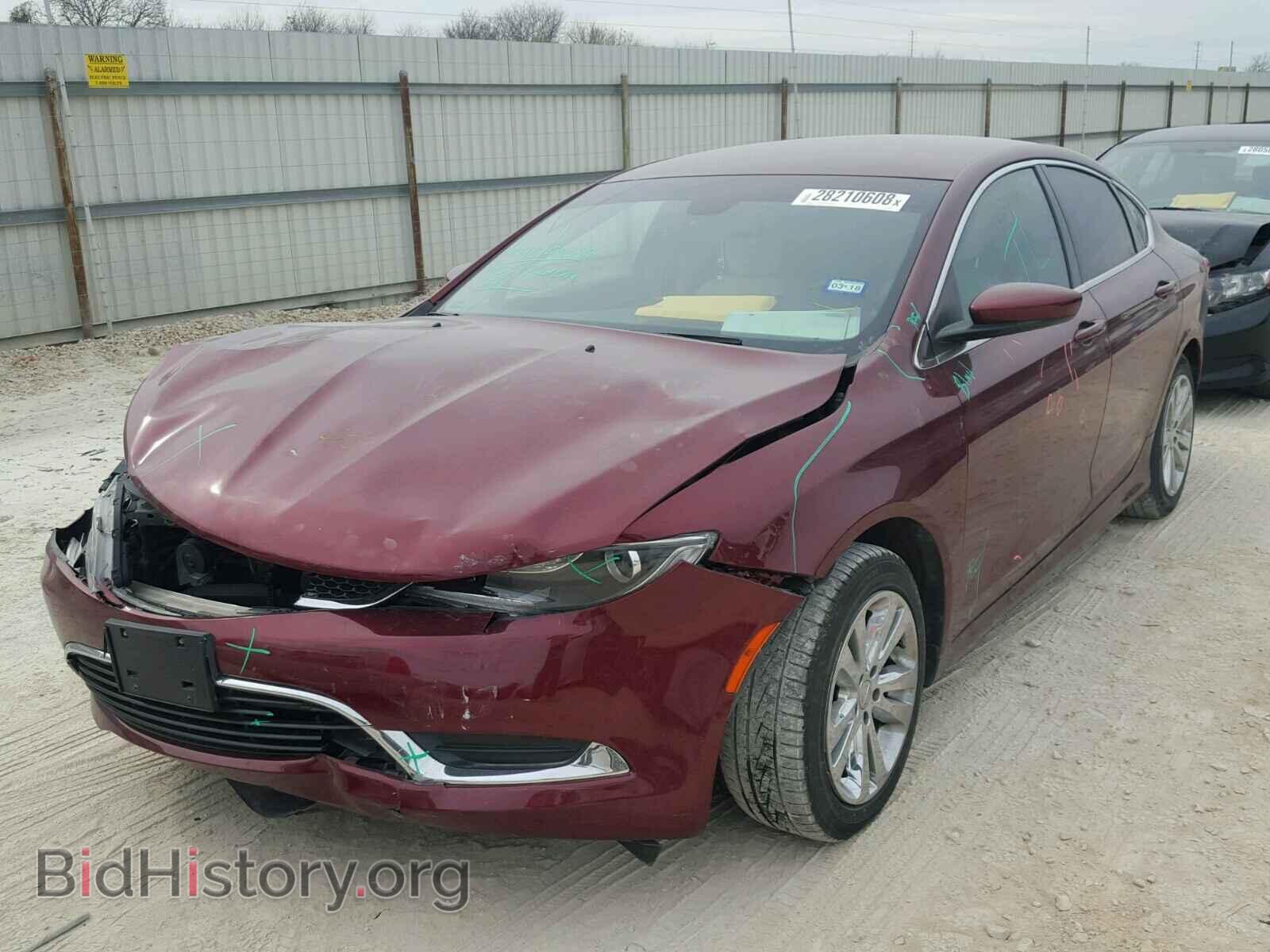 2015 CHRYSLER 200 - VIN: 1C3CCCAB1FN655516 - Фото 2