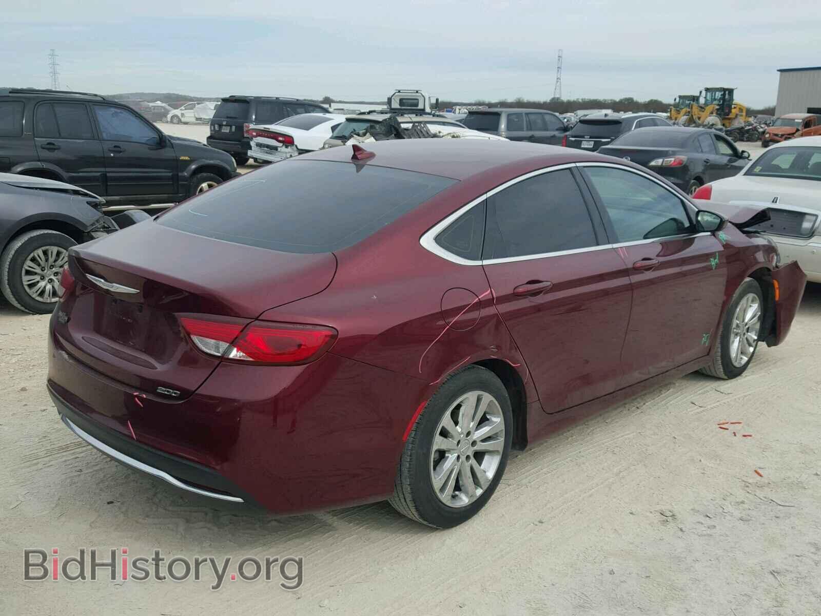 2015 CHRYSLER 200 - VIN: 1C3CCCAB1FN655516 - Фото 4