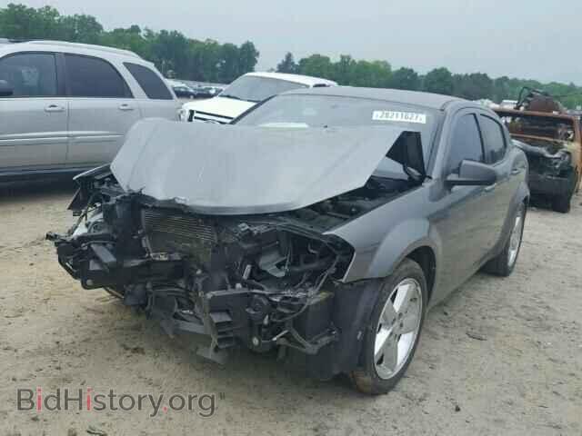 2013 DODGE AVENGER - VIN: 1C3CDZAB9DN603841 - Фото 2