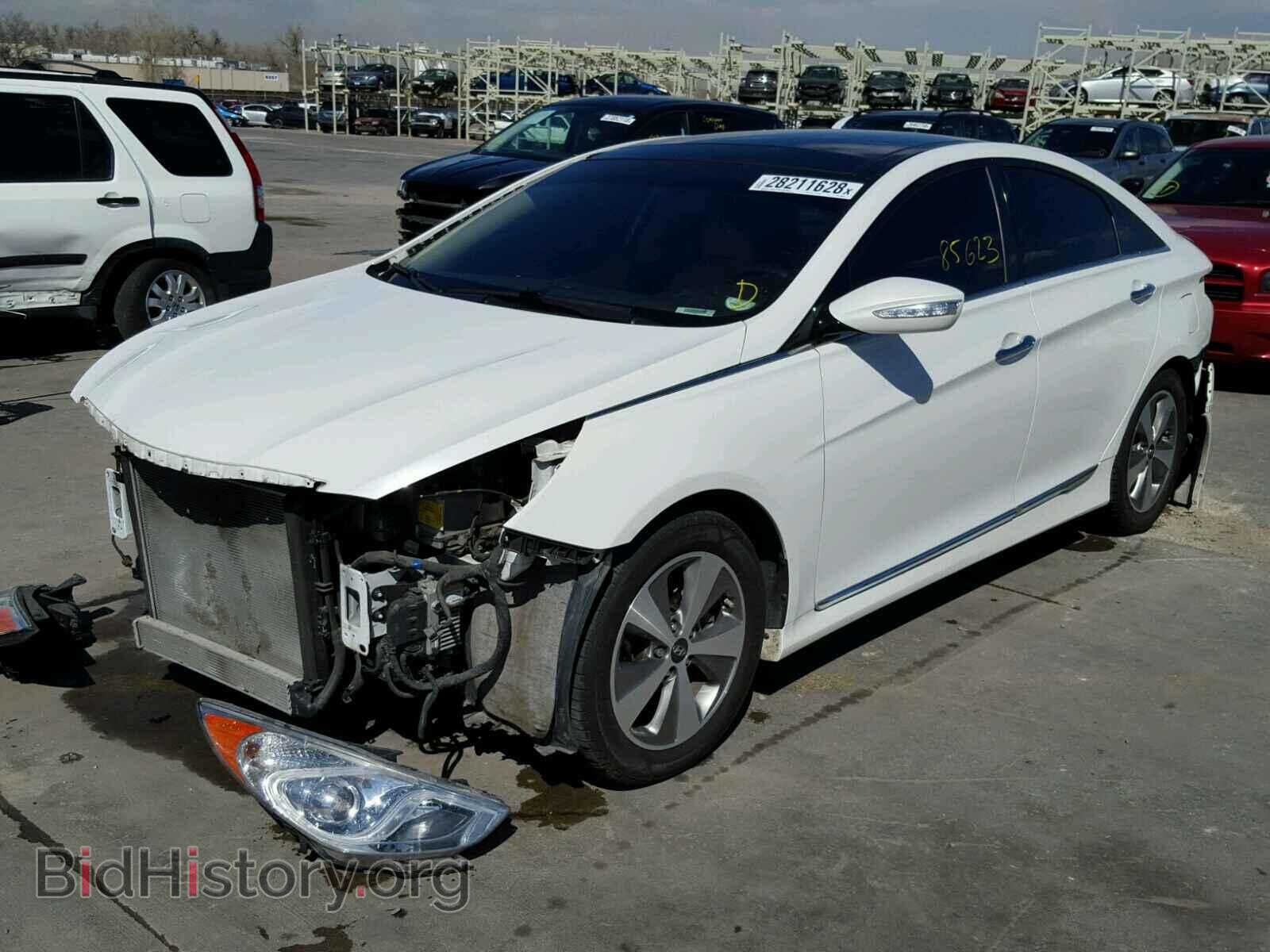 2012 HYUNDAI SONATA - VIN: KMHEC4A40CA059940 - Фото 2