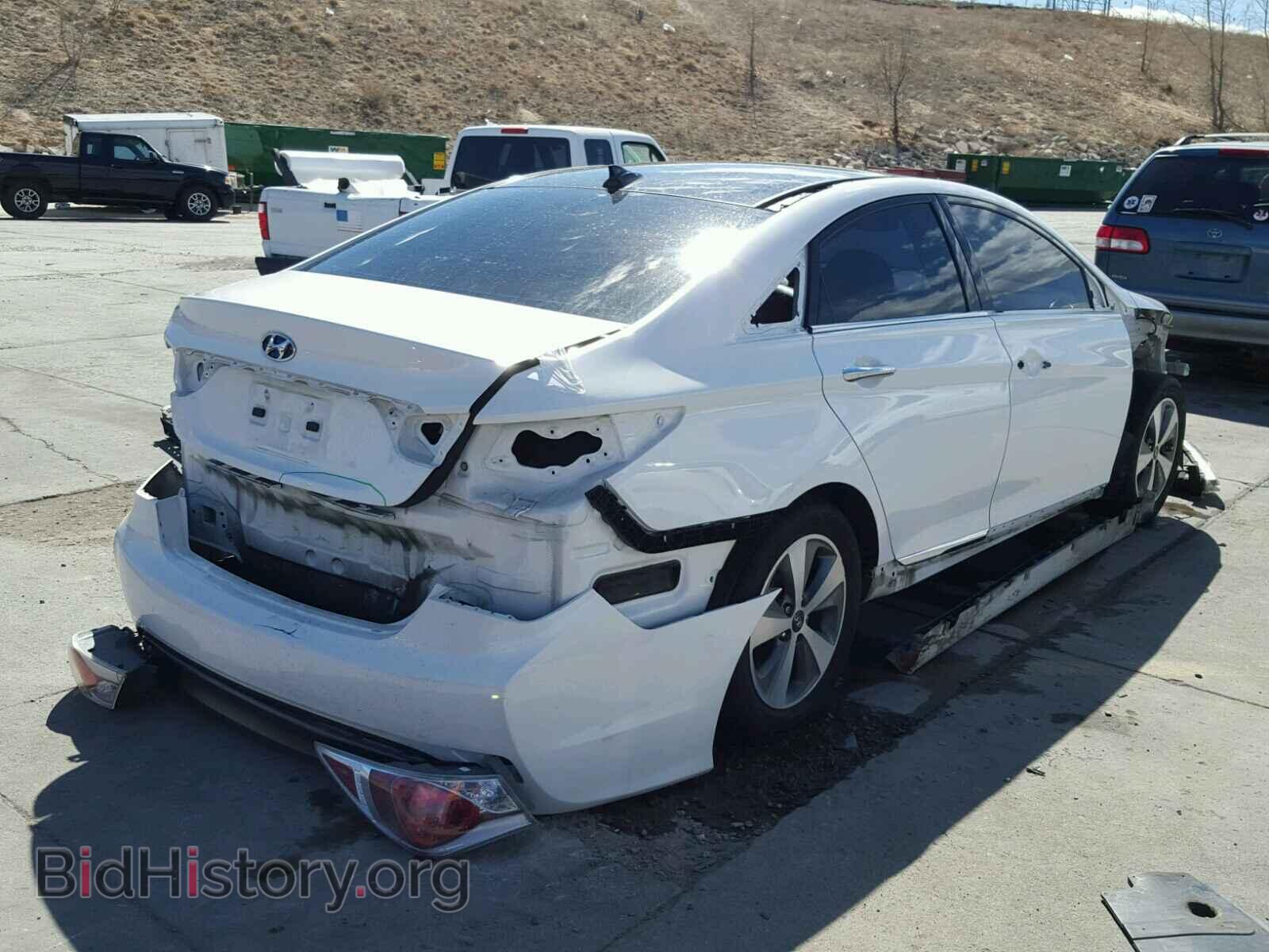 2012 HYUNDAI SONATA - VIN: KMHEC4A40CA059940 - Фото 4