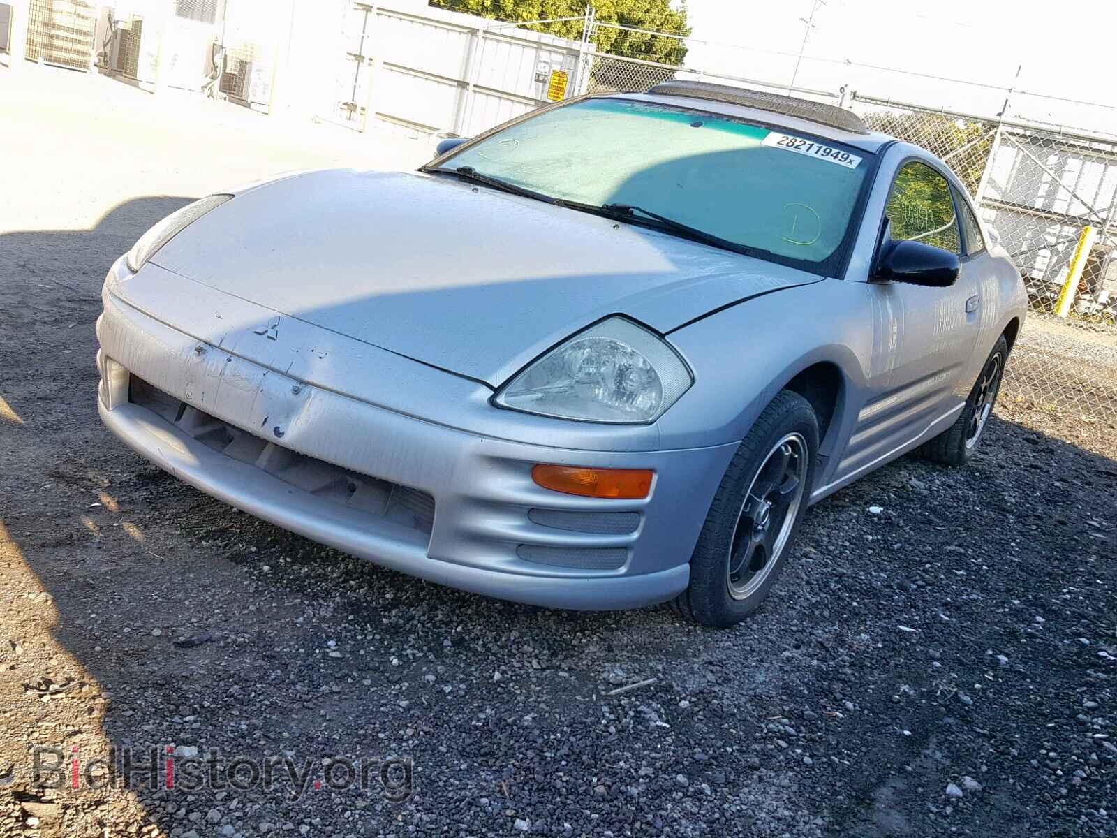 2002 MITSUBISHI ECLIPSE - VIN: 4A3AC44GX2E015246 - Фото 2