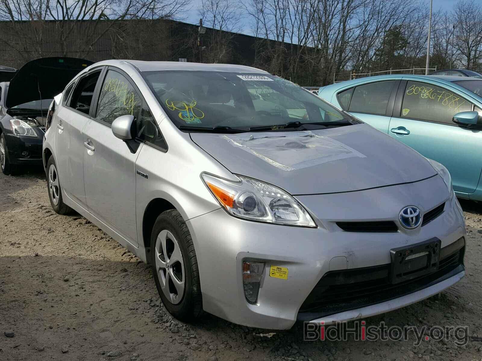 Photo JTDKN3DU1C1547107 - TOYOTA PRIUS 2012