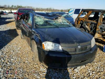 2010 Dodge AVENGER Avenger SX, black — VIN 1B3CC4FB9AN221154, Copart