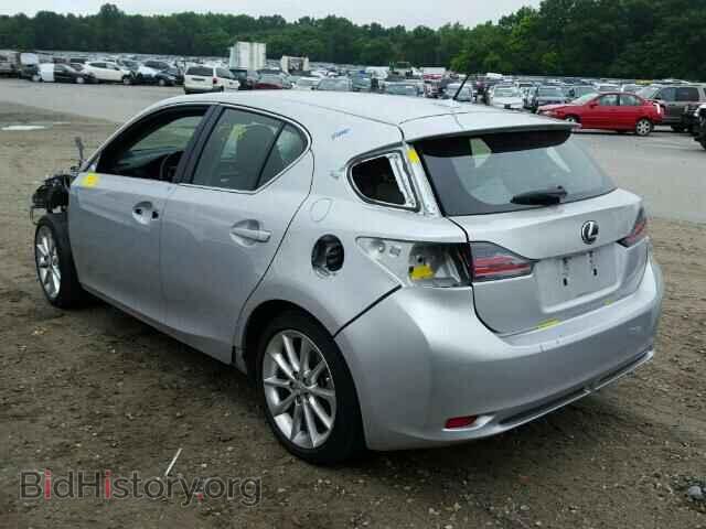 2012 LEXUS CT 200 - VIN: JTHKD5BH3C2062691 - Фото 3