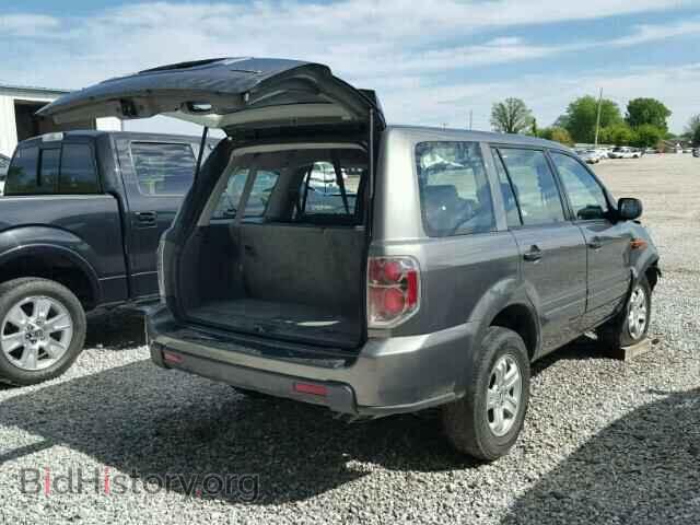 2007 HONDA PILOT - VIN: 2HKYF18167H508314 - Фото 4