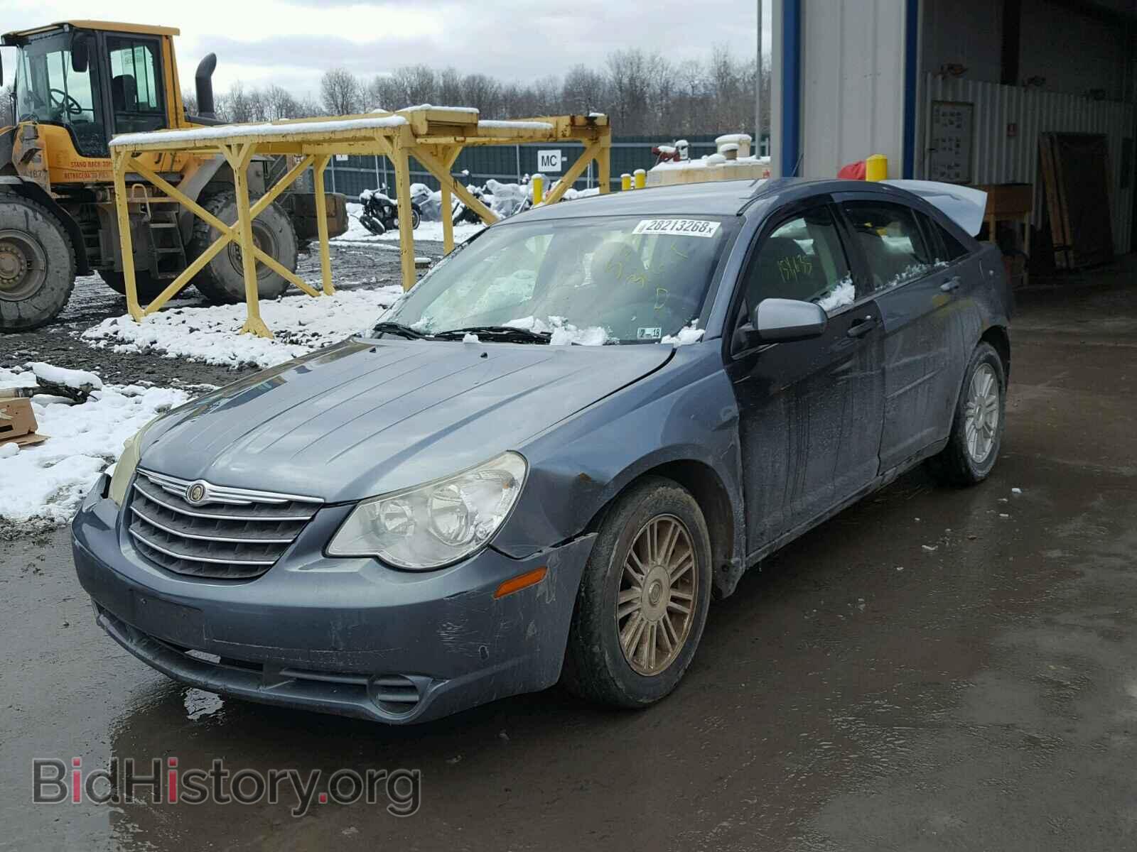 2007 CHRYSLER SEBRING - VIN: 1C3LC56K17N508022 - Фото 2