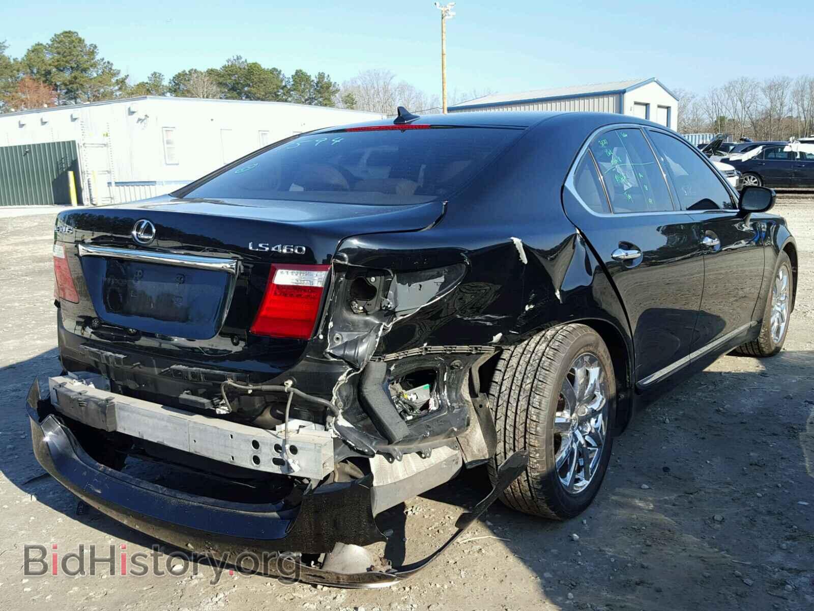 2007 LEXUS LS460 - VIN: JTHBL46F975037594 - Фото 3