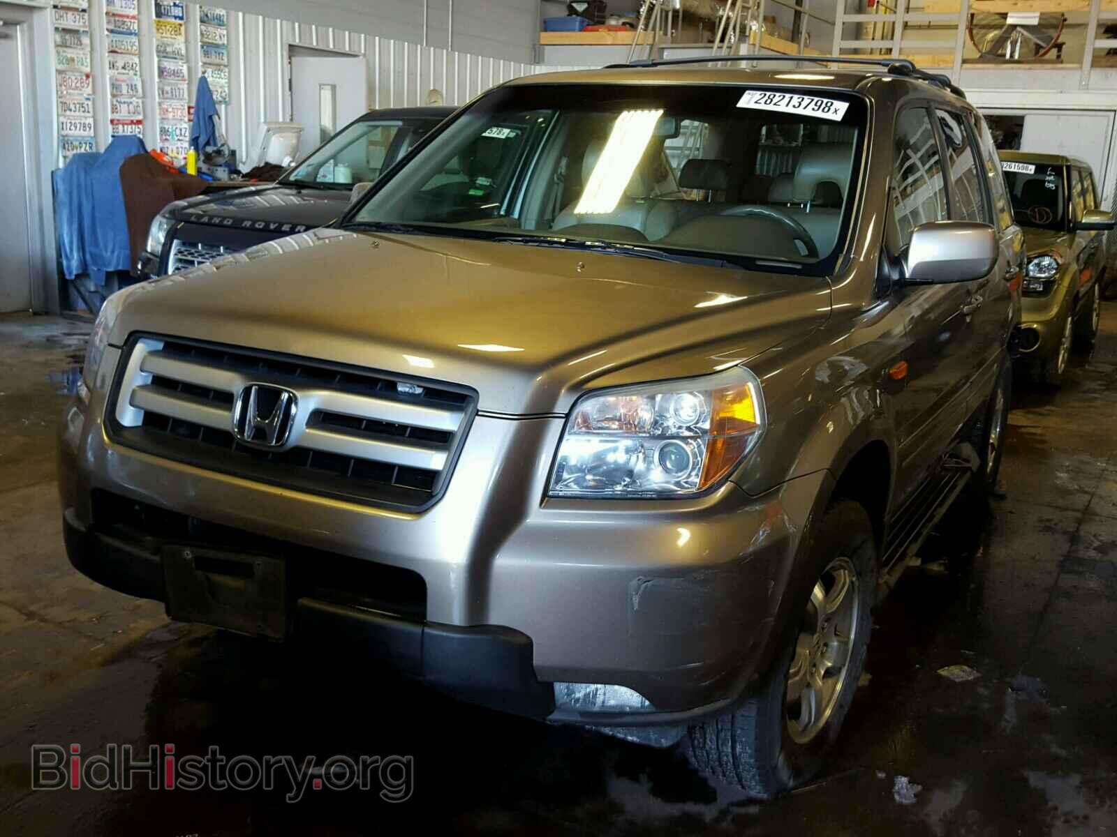 2008 HONDA PILOT - VIN: 5FNYF18628B019551 - Фото 2